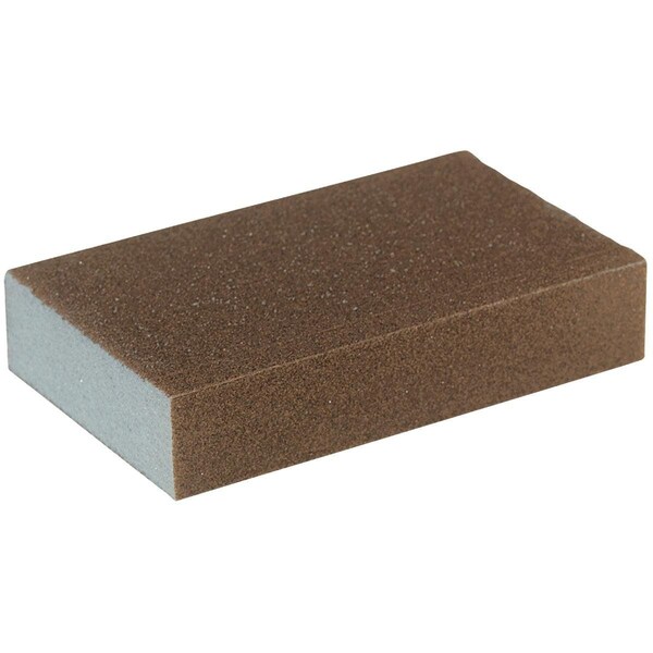 All-Source Jumbo All-Purpose 3 In. x 5 In. x 1 In. 80/120 Grit Fine/Medium Sanding Sponge 352594GA - main